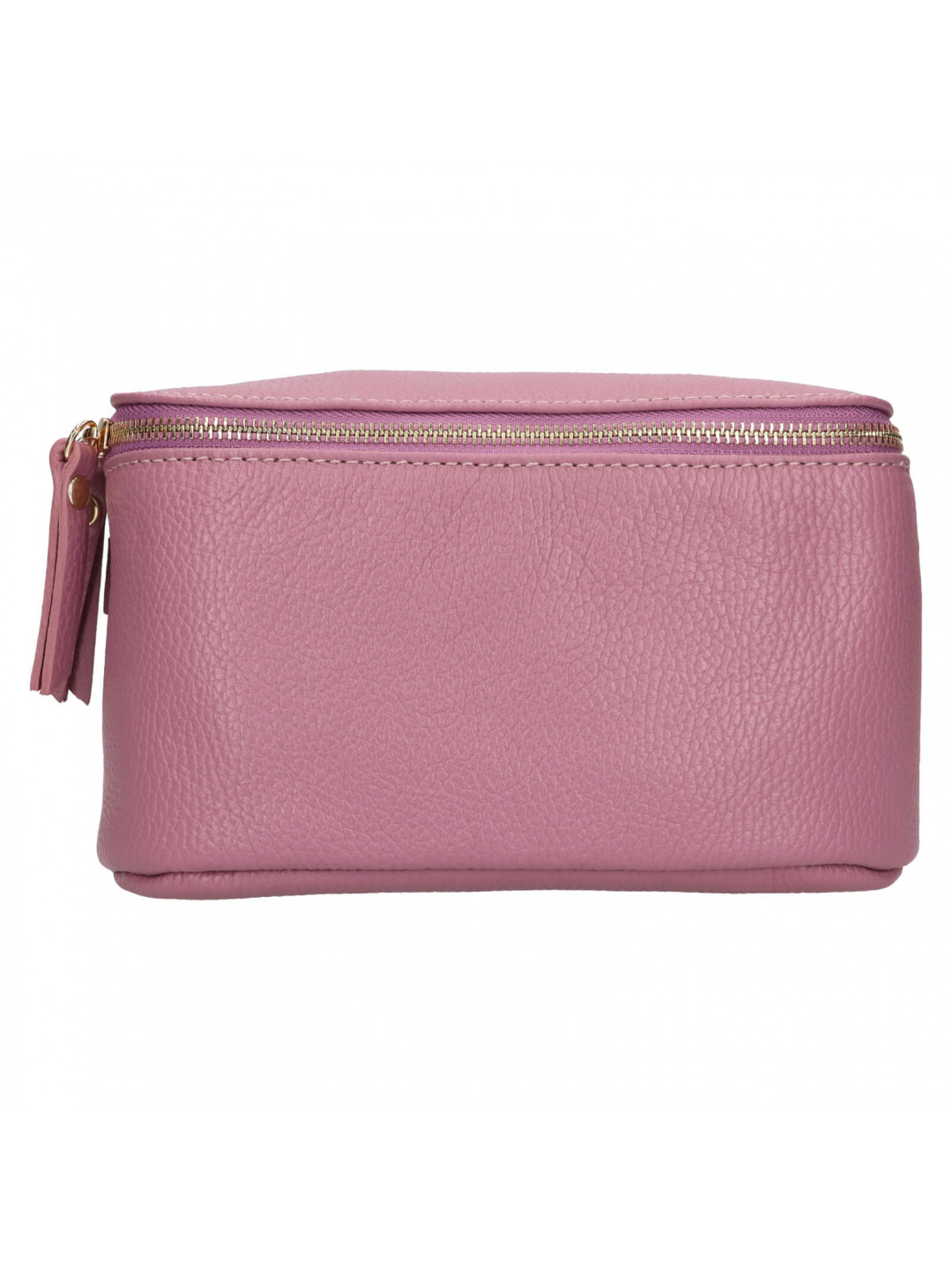 Dámská kožená ledvinka Italia Milagros – fialová